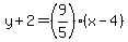 y%2B2=%289%2F5%29%28x-4%29