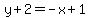 y%2B2=+-x%2B1