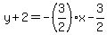 y%2B2=-%283%2F2%29x-3%2F2