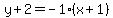 y%2B2=-1%28x%2B1%29