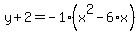y%2B2=-1%2A%28x%5E2-6%2Ax%29