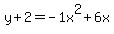 y%2B2=-1+x%5E2%2B6+x