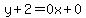 y%2B2=0x%2B0