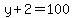 y%2B2=100