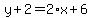 y%2B2=2%2Ax%2B6