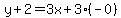 y%2B2=3x%2B3%28-0%29