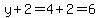 y%2B2=4%2B2=6