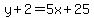y%2B2=5x%2B25