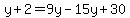 y%2B2=9y-15y%2B30