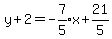y%2B2=expr%28-7%2F5%29x%2B21%2F5%29