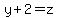 y%2B2=z