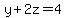 y%2B2z++=4