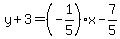 y%2B3=%28-1%2F5%29x-7%2F5
