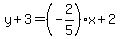 y%2B3=%28-2%2F5%29x%2B2