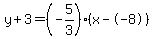 y%2B3=%28-5%2F3%29%28x--8%29