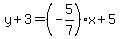 y%2B3=%28-5%2F7%29x%2B5