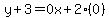 y%2B3=0x%2B2%280%29