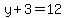 y%2B3=12