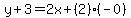 y%2B3=2x%2B%282%29%28-0%29