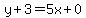 y%2B3=5x%2B0