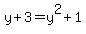 y%2B3=y%5E2%2B1