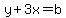 y%2B3x=b