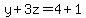 y%2B3z=4%2B1
