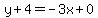 y%2B4=-3x%2B0