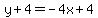 y%2B4=-4x%2B4
