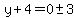 y%2B4=0%2B-+3
