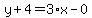 y%2B4=3%2Ax-0