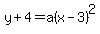 y%2B4=a%28x-3%29%5E2