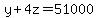 y%2B4z=51000