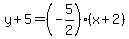 y%2B5=%28-5%2F2%29%2A%28x%2B2%29