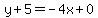 y%2B5=-4x%2B0