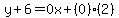 y%2B6=0x%2B%280%29%282%29