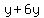 y%2B6y
