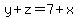 y%2Bz=7%2Bx