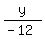 y%2F%28-12%29