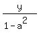 y%2F%281-a%5E2%29