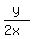 y%2F%282x%29