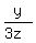 y%2F%283z%29