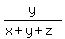 y%2F%28x%2By%2Bz%29