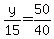 y%2F15=50%2F40