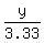 y%2F3.33