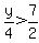 y%2F4+%3E+7%2F2