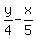 y%2F4+-+x%2F5