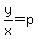 y%2Fx+=+p