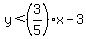 y%3C%283%2F5%29x-3
