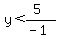 y%3C%285%29%2F%28-1%29